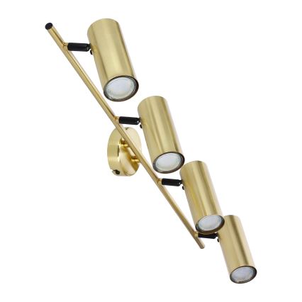 Точковий світильник COLLY 4xGU10/15W/230V золотий