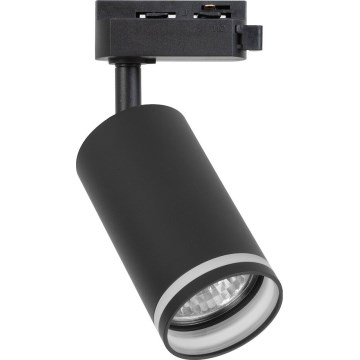 Точковий світильник для 1-фазної шинної системи PIPE 1xGU10/10W/230V чорний