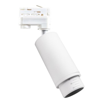 Точковий світильник для 3-фазної шинної системи MICA 1xGU10/25W/230V білий
