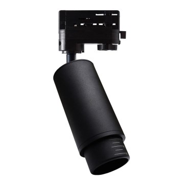Точковий світильник для 3-фазної шинної системи MICA 1xGU10/25W/230V чорний