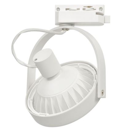 Точковий світильник для трекових систем LUGAR 1xAR111 - GU10/25W/230V