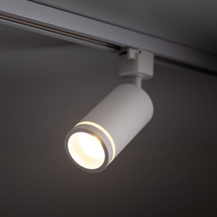 Точковий світильник до 1-фазної трекової системи JET RING 1xGU10/10W/230V білий