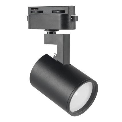 Точковий світильник для трекової системи LYNX 4xGU10/10W/230V + 2 x 75 см трекова система чорний