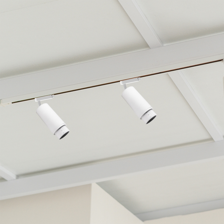 Точковий світильник для трекової системи MICA 1xGU10/25W/230V 1-фазний білий