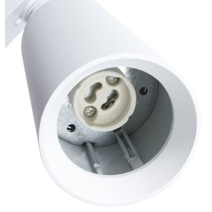 Точковий світильник для трекової системи MICA 1xGU10/25W/230V 3 фази білий