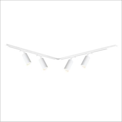 Точковий світильник для трекової системи MICA 4xGU10/10W/230V білий