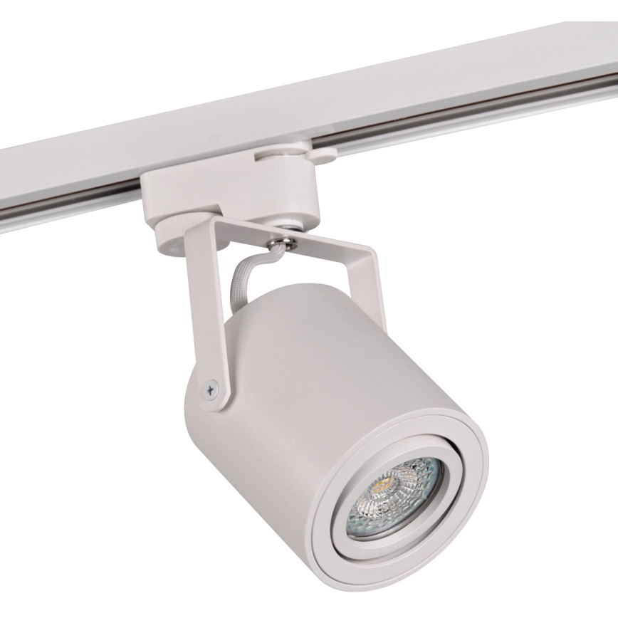 Точковий світильник для трекової системи MINOR 3xGU10/10W/230V + 1 м трекова система білий