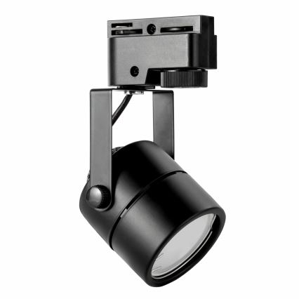 Точковий світильник для трекової системи PRAHA 3xGU10/10W/230V чорний