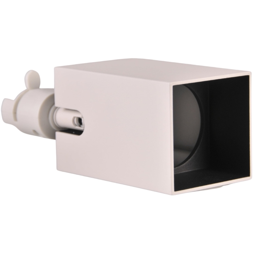 Точковий світильник для трекової системи SQUARE 3xGU10/10W/230V + 1 м трекова система білий