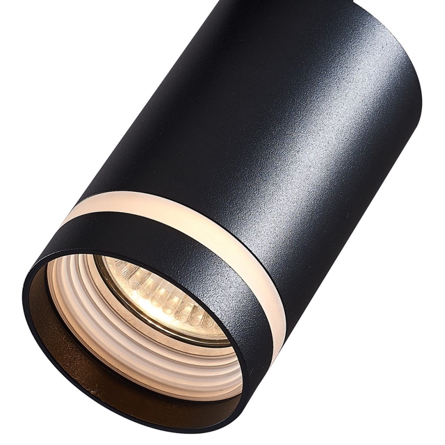 Точковий світильник do 3-fázového lištového systému PIPE 1xGU10/25W/230V чорний