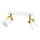 Точковий світильник JOKER 2xGU10/25W/230V білий/золотий