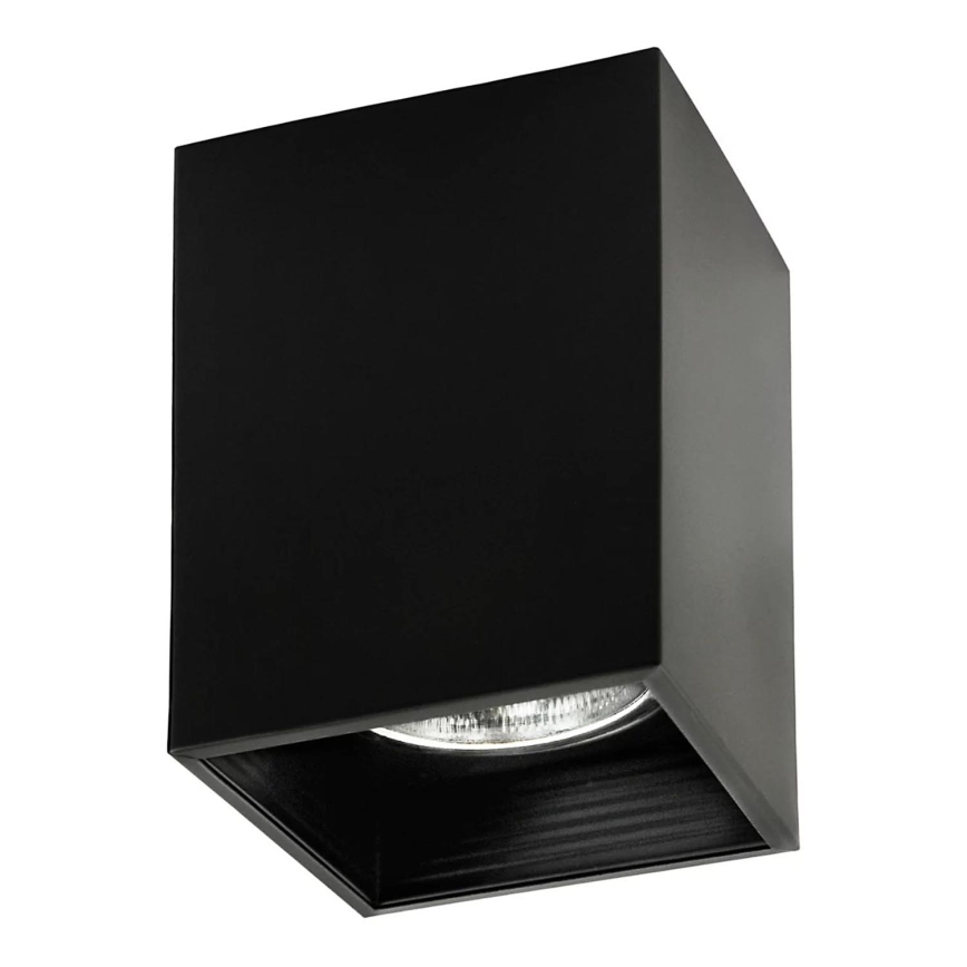 Точковий світильник JUPITER 1xE27/20W/230V 11,7x11,7 см чорний