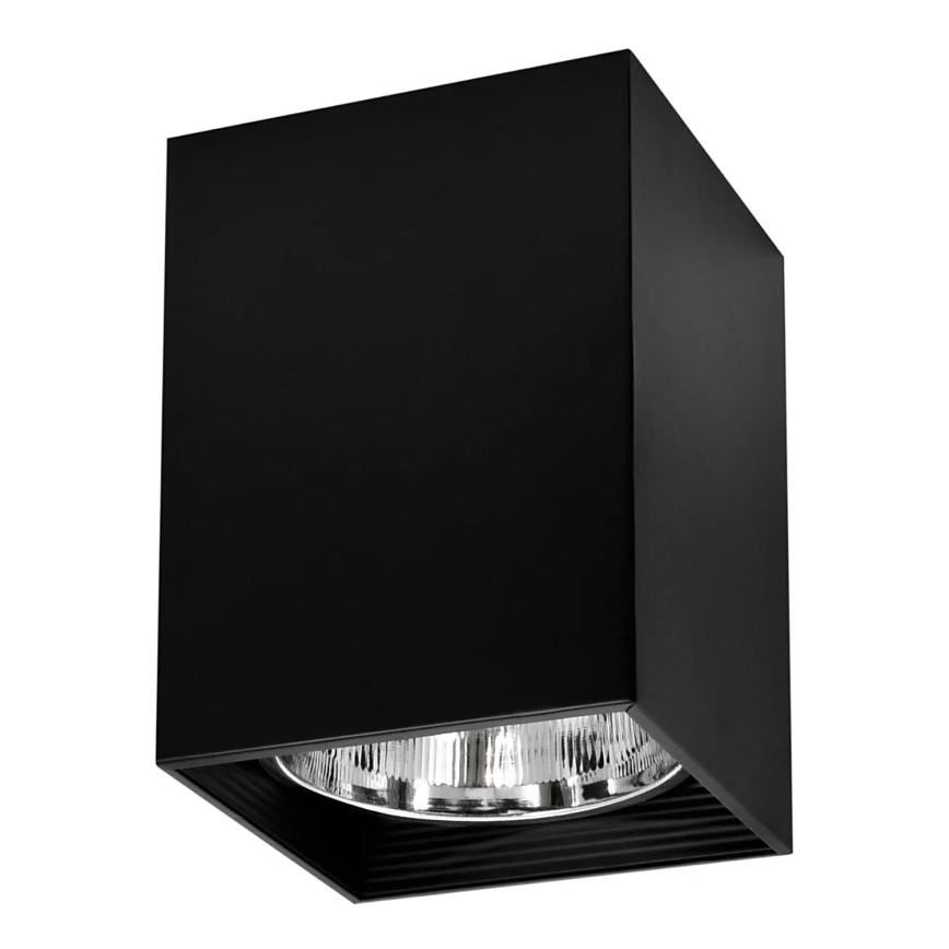 Точковий світильник JUPITER 1xE27/20W/230V 16x16 см чорний