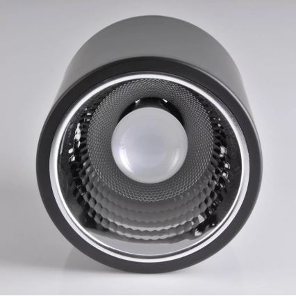 Точковий світильник JUPITER 1xE27/20W/230V діаметр 16,5 см чорний