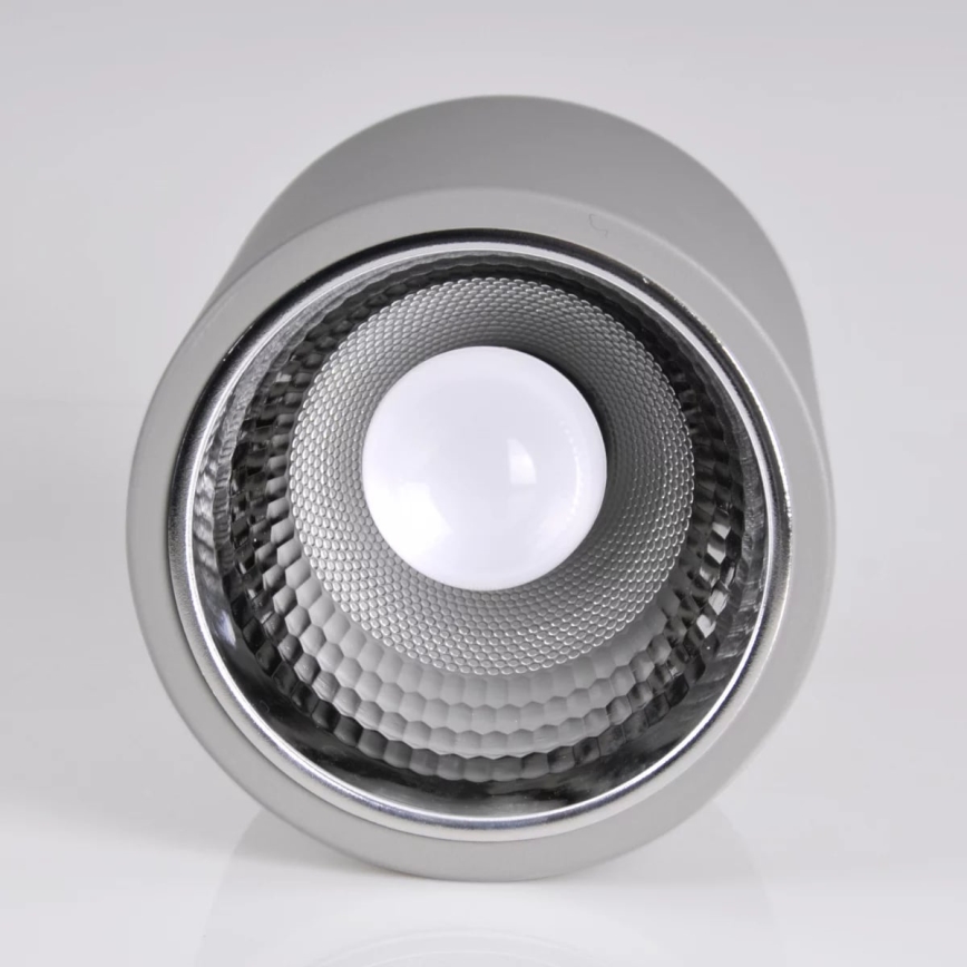 Точковий світильник JUPITER 1xE27/20W/230V діаметр 16,5 см сірий