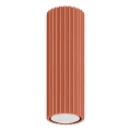 Точковий світильник KARBON 1xGU10/10W/230V 20 см червоний