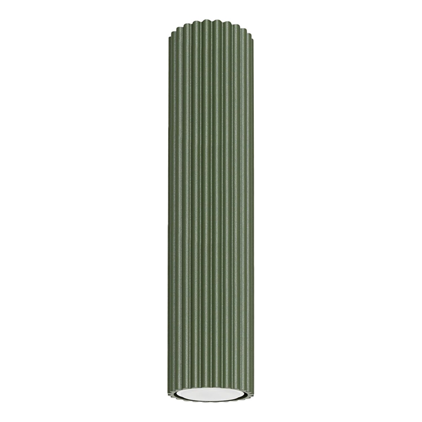 Точковий світильник KARBON 1xGU10/10W/230V 30 см зелений