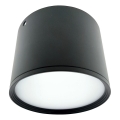 Точковий світильник LED, 10 Вт, 230 В, 3000/4000/6400 К, діам. 12 см, чорний