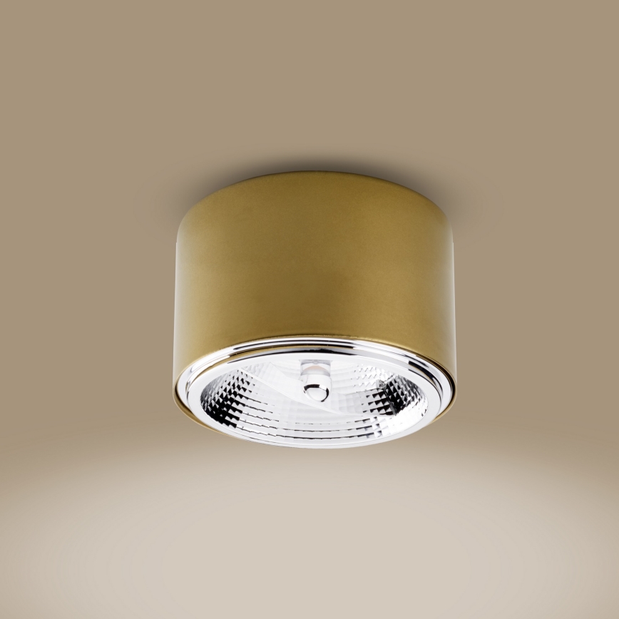 Точковий світильник MORIS 1xAR111 GU10/50W/230V золотий
