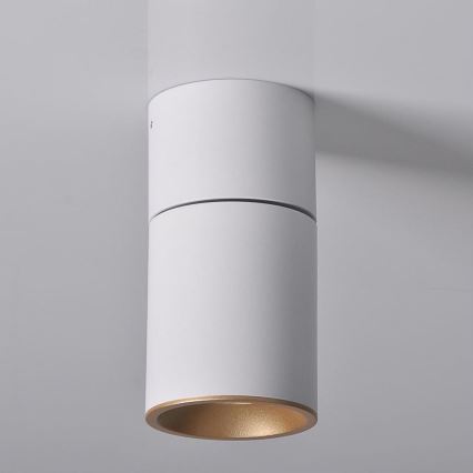 Точковий світильник NIXA 1xGU10/10W/230V білий/золотий