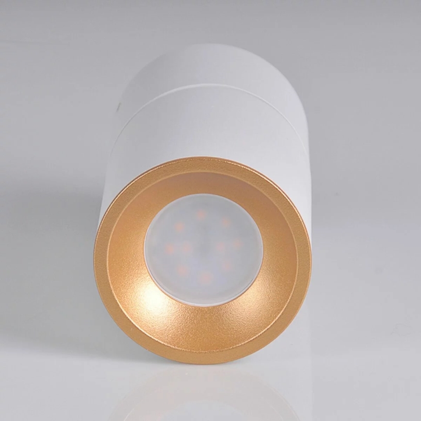 Точковий світильник NIXA 1xGU10/10W/230V білий/золотий