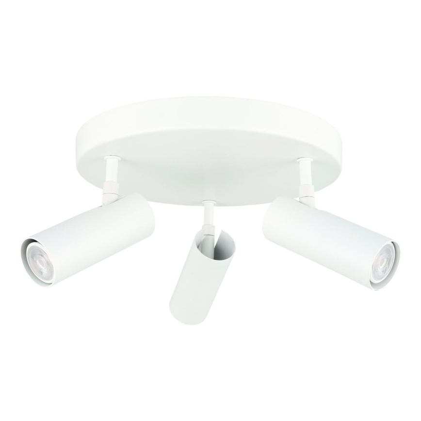 Точковий світильник ROSETTE 3xGU10/7W/230V білий