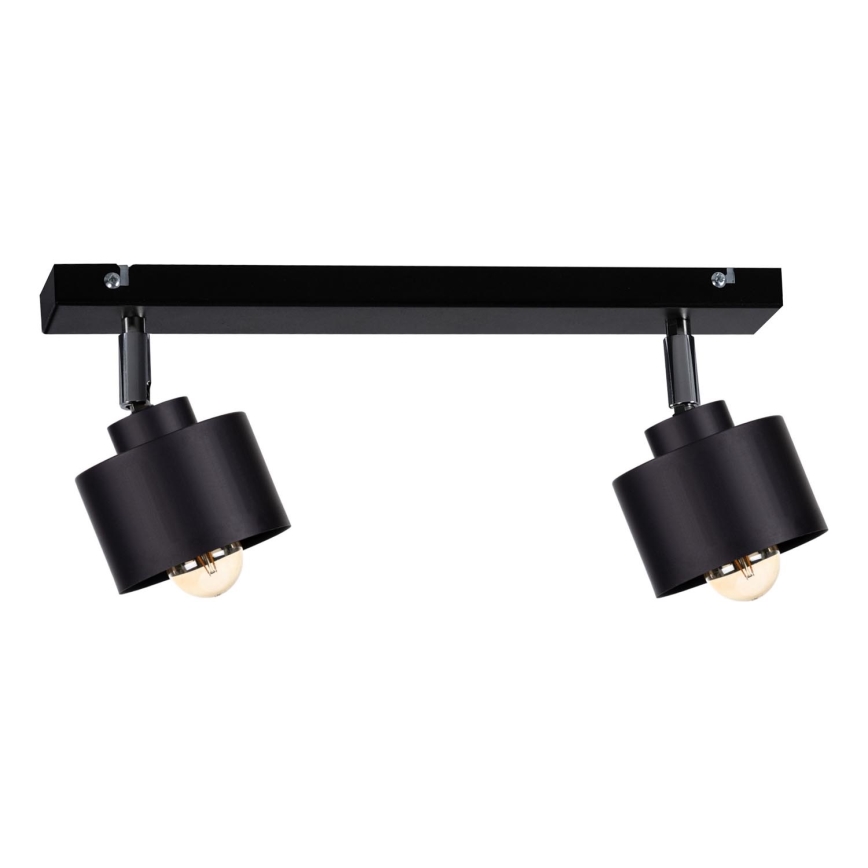 Точковий світильник SIMPLY BLACK 2xE27/60W/230V