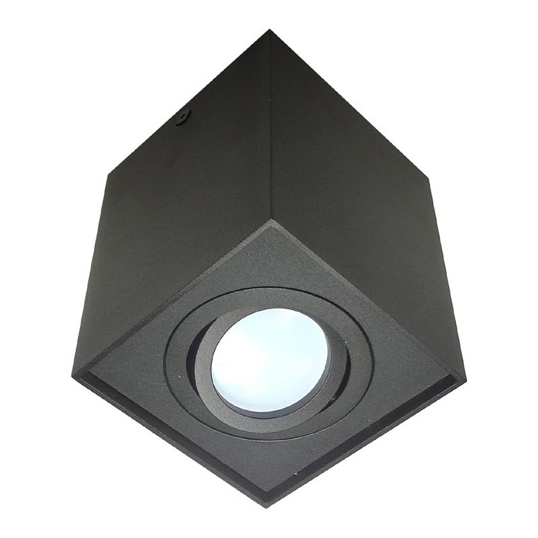 Точковий світильник SIROCO 1xGU10/30W/230V чорна