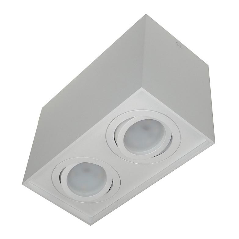 Точковий світильник SIROCO 2xGU10/30W/230V біла