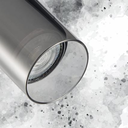 Точковий світильник SMOKY 3xGU10/10W/230V чорний