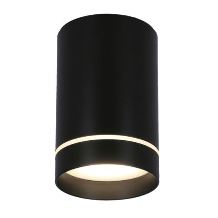 Точковий світильник TUBA 1xGU10/15W/230V чорний