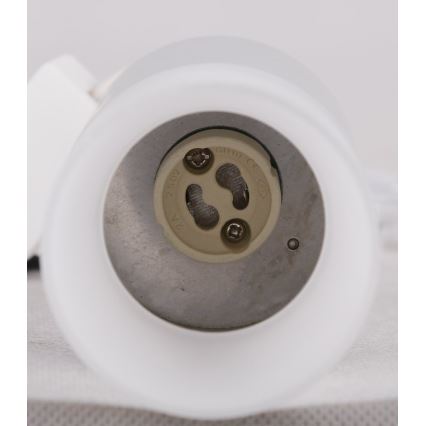 Точковий світильник TUBA 1xGU10/15W/230V сірий/білий