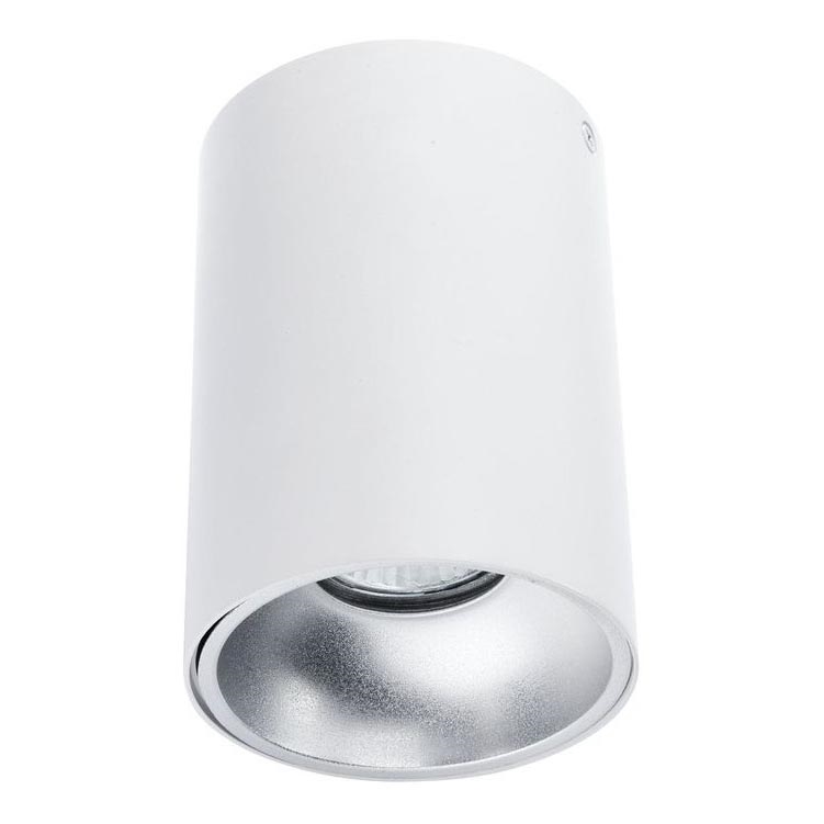 Точковий світильник TUBA 1xGU10/50W/230V білий