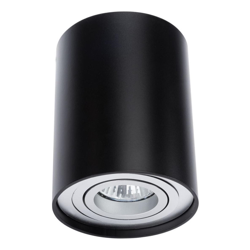 Точковий світильник TUBA 1xGU10/50W/230V чорний