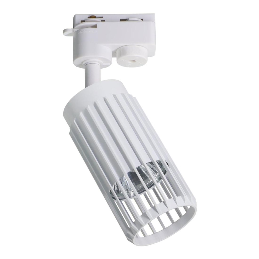 Точковий світильник VERTICAL для трекової системи 1xGU10/8W/230V білий