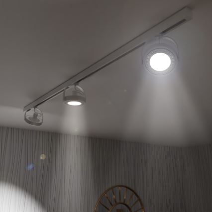 Точковий світильник з трековою системою LUGAR AR111 3xGU10/25W/230V білий