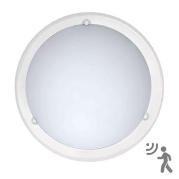Top Light 5502/40/B/MWS - Стельовий світильник з датчиком 2xE27/60W/230V