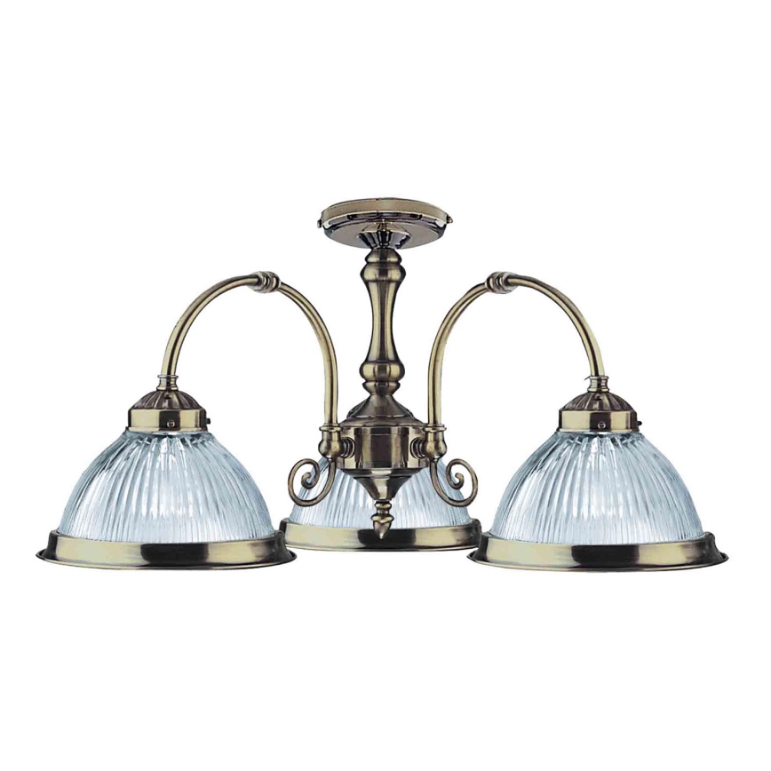 Top Light 83/PL/ZL - Стельовий світильник 3xE27/60W