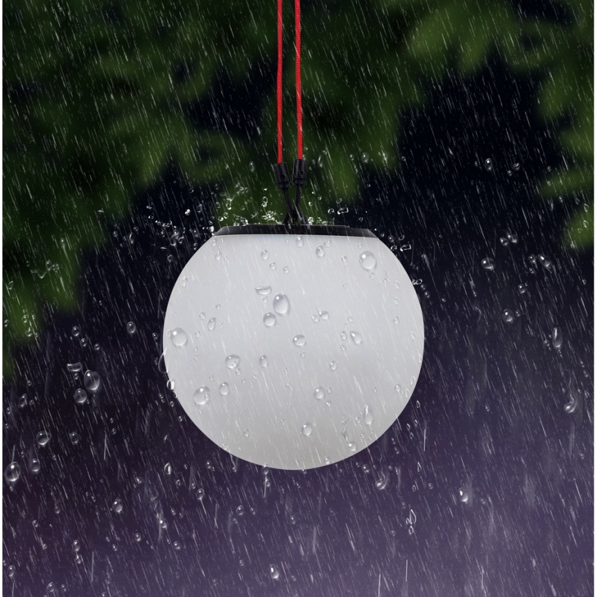 Top Light BALL RGB RC - Світлодіодний RGB регульований сонячний світильник BALL LED/1,2W/3,7V IP44 1800 mAh + дистанційне керування