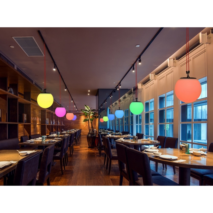 Top Light BALL RGB RC - Світлодіодний RGB регульований сонячний світильник BALL LED/1,2W/3,7V IP44 1800 mAh + дистанційне керування