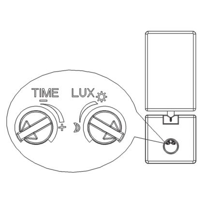 Top Light Faro B PIR - Світлодіодний прожектор з датчиком FARO LED/15W/230V IP65 білий