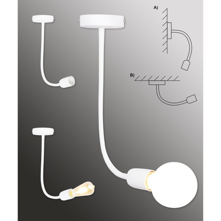 Top Light Galileo 1 B - Підвісна люстра 1xE27/40W/230V