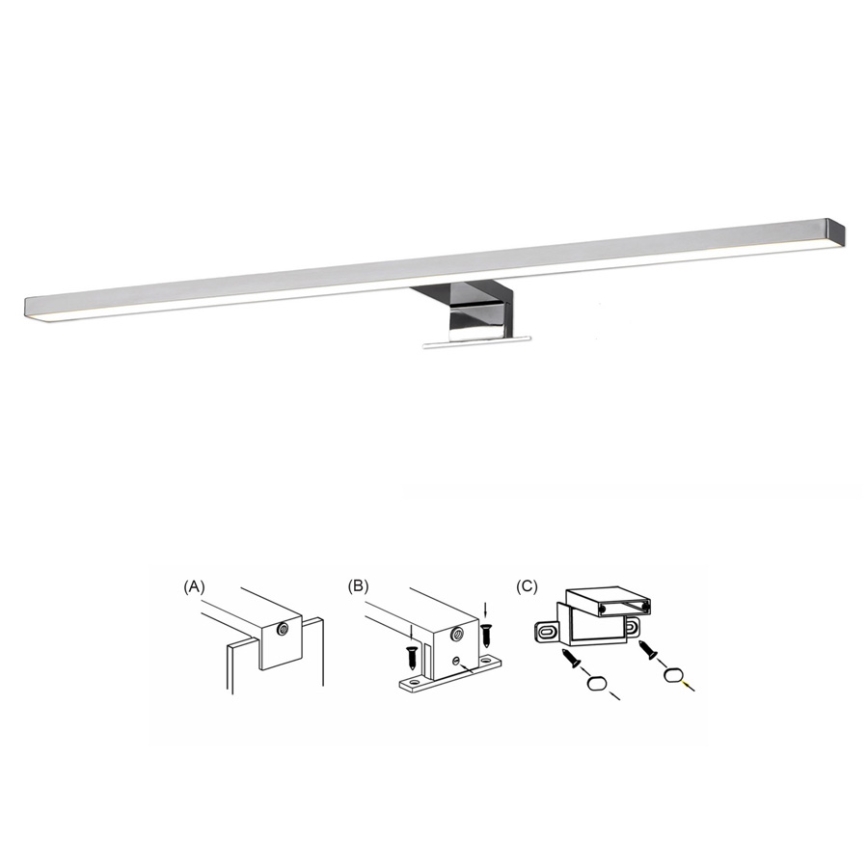 Top Light GILA LED XL - LED Підсвітка для дзеркала для ванної кімнати GILA LED/8W/230V IP44