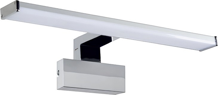 Top Light - LED Bathroom Mirror Lighting TEXAS LED/8W/230V 3000/4000/6500K IP44 40 cm Matte Chrome