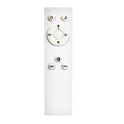 Top Light - диммируемый потолочный светильник PETAL LED/60Вт/230В 3000–6500K, диаметр 59 см, белый + пульт дистанционного управления