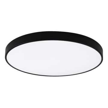 Top Light - LED диммируемый потолочный светильник для ванной PETAL LED/60W/230V 3000-6500K IP44 Ø 59 см чёрный + пульт дистанционного управления