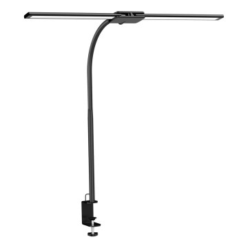 Top Light - LED настільна лампа з регулюванням яскравості та затискачем LYRA LED/18W/230V 3000-6500K чорна