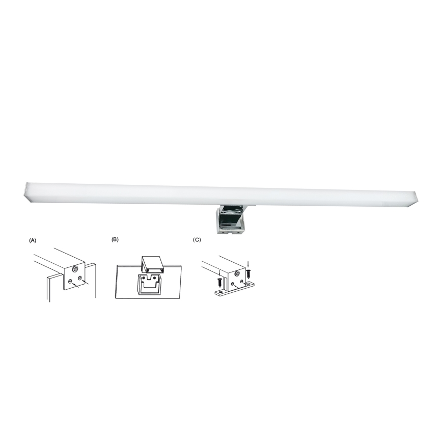 Top Light - LED Підсвітка для дзеркала для ванної OREGON LED/9W/230V 60 см IP44