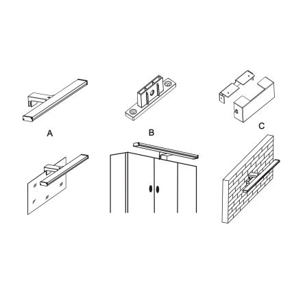 Топ Лайт - Світлодіодна підсвітка дзеркала для ванної кімнати ТЕХАС МАКС 12 Вт/230 В 3000/4000/6500 К IP44 78 см матовий хром