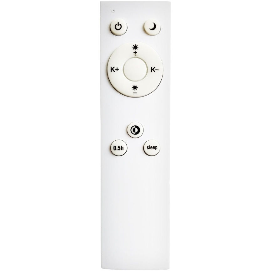 Top Light - Світлодіодна підвісна люстра з регулюванням яскравості REVIT LED/36W/230V 3000-6500K діаметр 40 см білий + пульт дистанційного керування